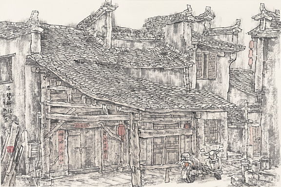 《赵溅球澳洲写生中国画展》开幕式在悉尼无空间画廊隆重举行 - 22