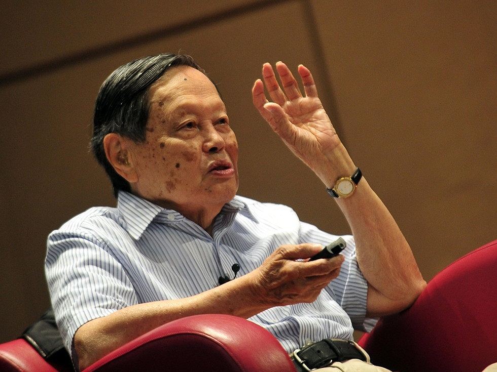 杨振宁生前谈中美教育差距:美国中小学较好只是神话(组图) - 2
