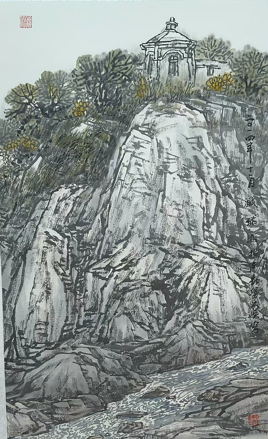 《赵溅球澳洲写生中国画展》开幕式在悉尼无空间画廊隆重举行 - 13