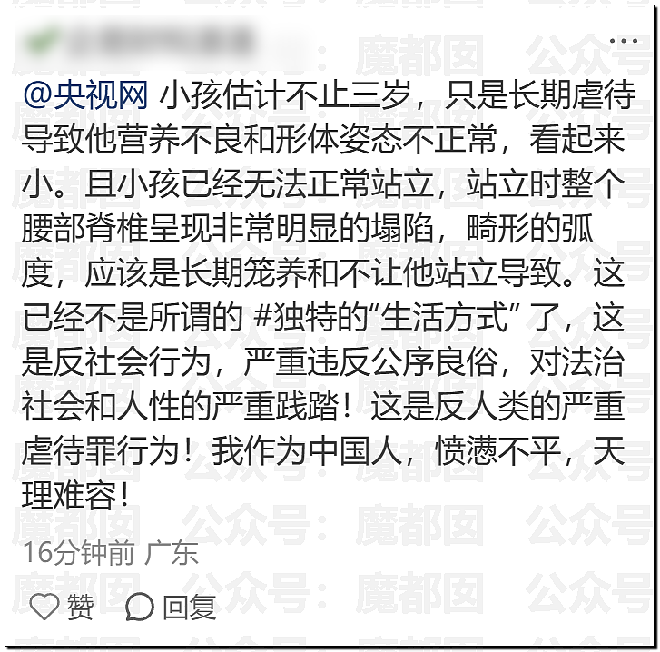 全网震怒！强制不给穿衣、狗一样爬行乞食！野人小孩事件爆议（组图） - 46