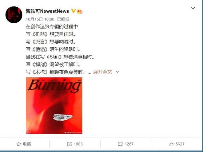 曾轶可演唱会取消：现象级歌手，曾和刘亦菲传绯闻，缘何高开低走（组图） - 35