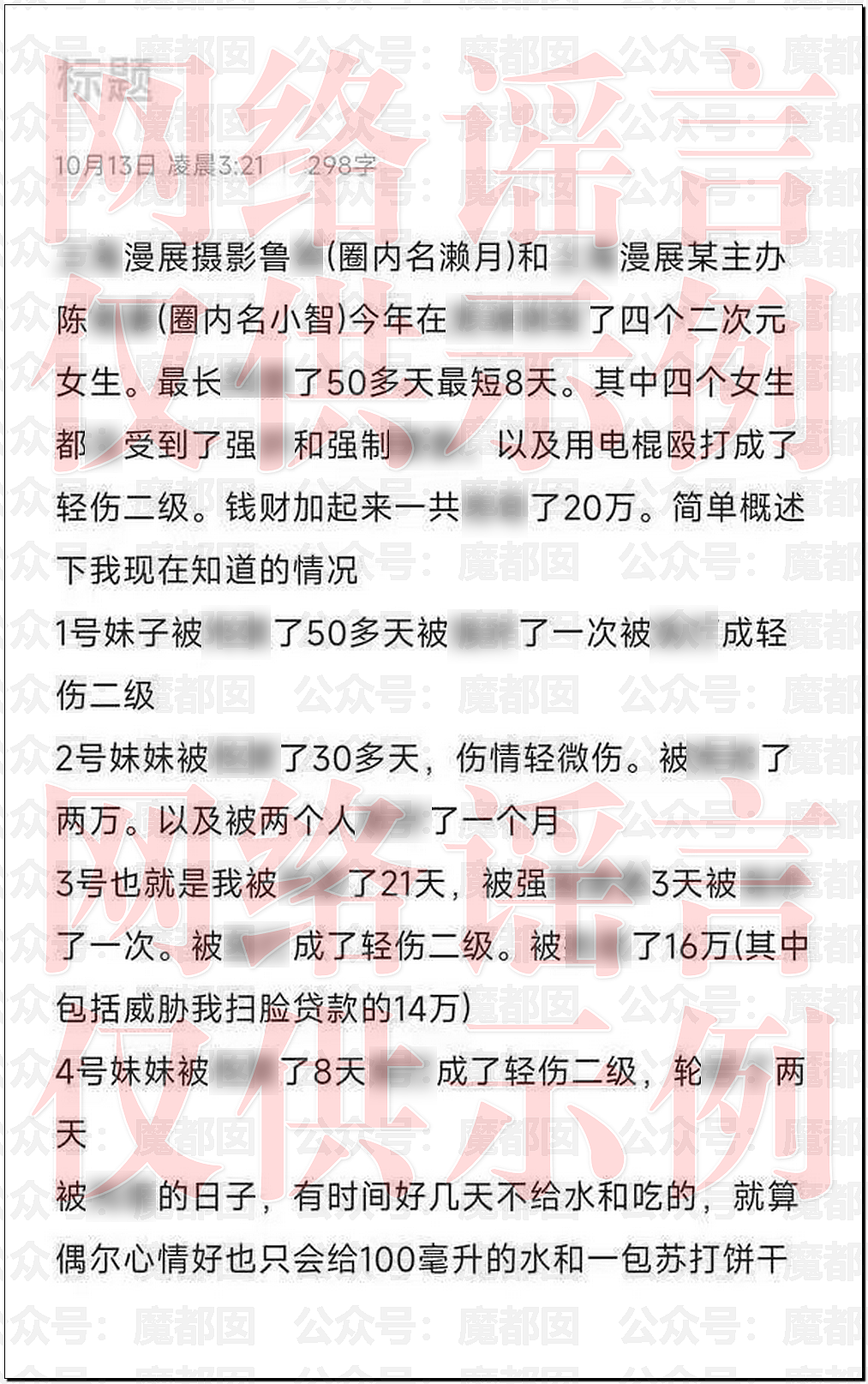 震撼!网传2个男摄对4名漂亮二次元coser实施数日轮奸(组图) - 1