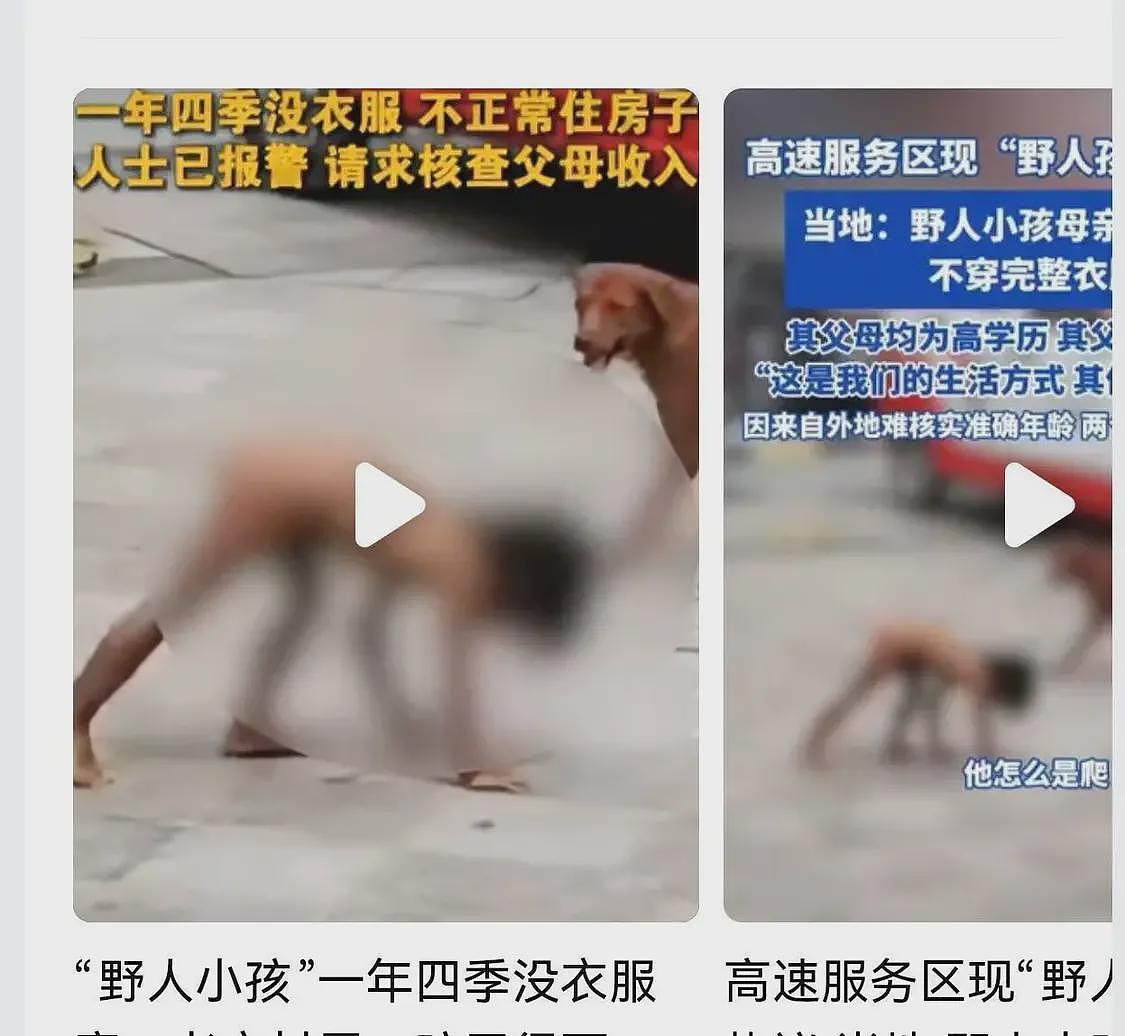 “野人小孩”后续:父母高学历,邻居曝母亲不堪过往,难怪这么养(组图) - 4