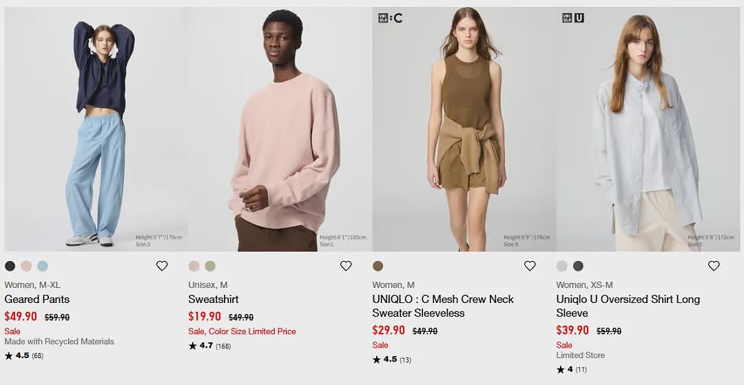 澳洲优衣库大放血！T恤$9.9起，卫衣、牛仔裤$19.9起（组图） - 6