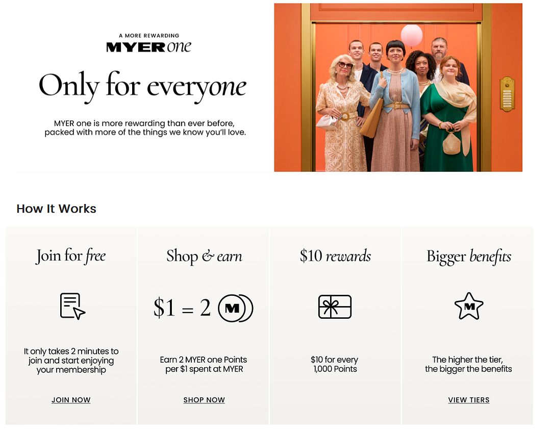 新模式11月启动!【Myer】先送你500积分(组图) - 2