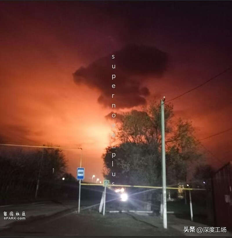乌克兰疯狂同归于尽打法：俄罗斯夜空炸成血色（组图） - 5