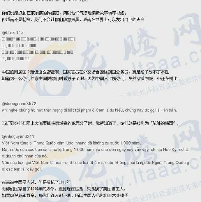 韩国指控越南军官性骚扰韩女公务员,两国网民以“猴子”“棒子”互骂(组图) - 3