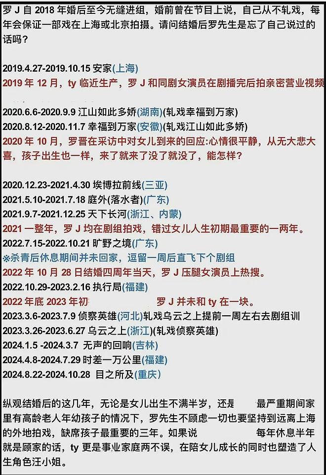 唐嫣罗晋恩爱人设崩塌了！夫妻常年两地分居，全靠女方一家带娃（组图） - 13
