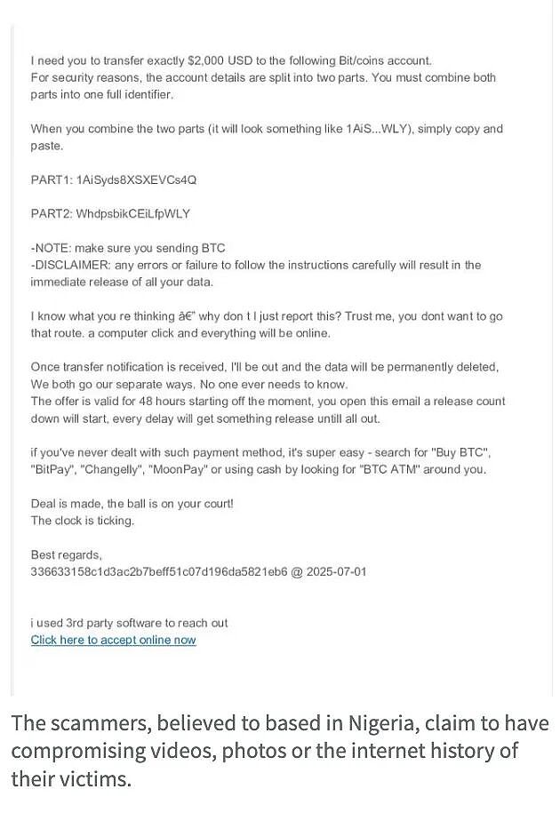 澳多校发重要警告！不买比特币当封口费就曝光你裸照？澳大学生已成性勒索骗局主要攻击目标！上万名学生遭遇骗局，大家一定注意（组图） - 3