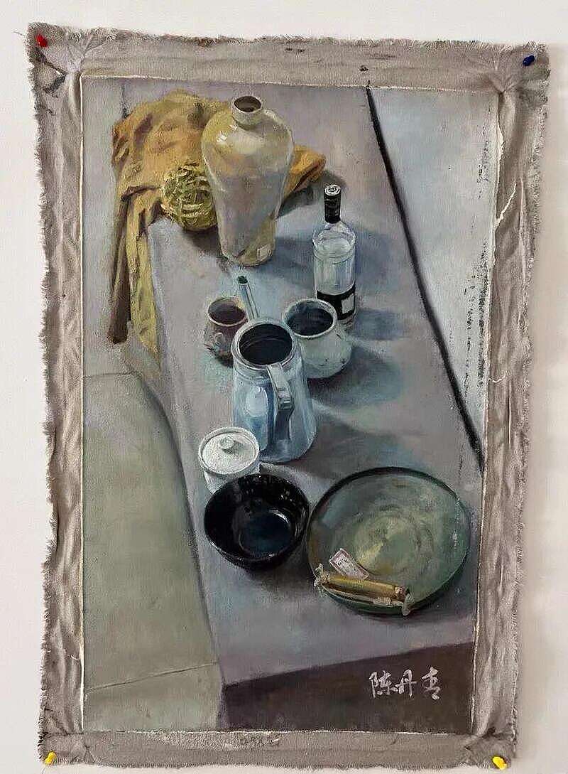 学生画作被误认陈丹青作品,花15万买家回应我喜欢(组图) - 2