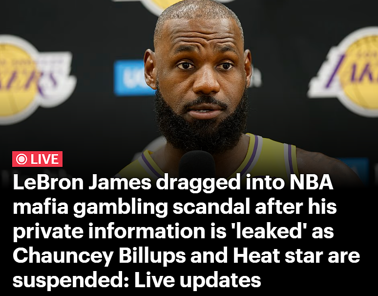 惊天丑闻！NBA名帅与球星多人被捕，FBI揭开“黑手党操盘”赌球网，勒布朗也被卷入（组图） - 10