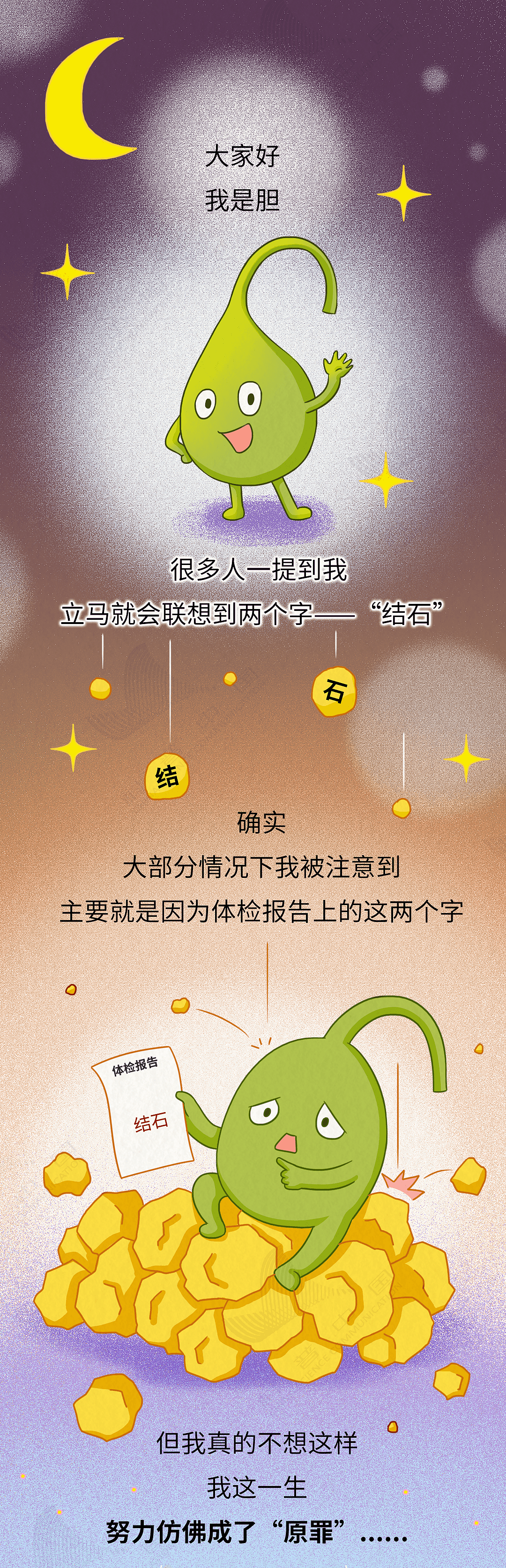 胆就是这样一步步长出结石,而不得不被割掉的(组图) - 1