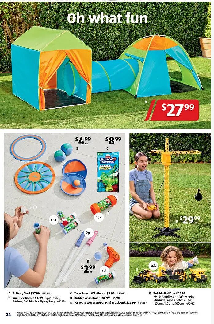 水边的玩耍!【Aldi】10月25日起特价品(组图) - 3