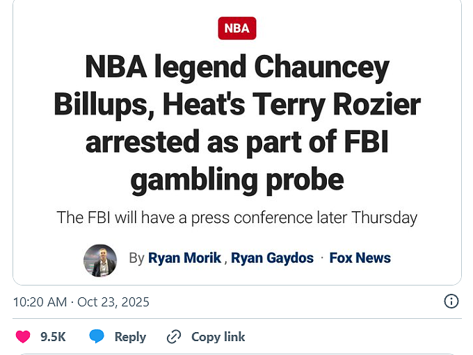 惊天丑闻！NBA名帅与球星多人被捕，FBI揭开“黑手党操盘”赌球网，勒布朗也被卷入（组图） - 8