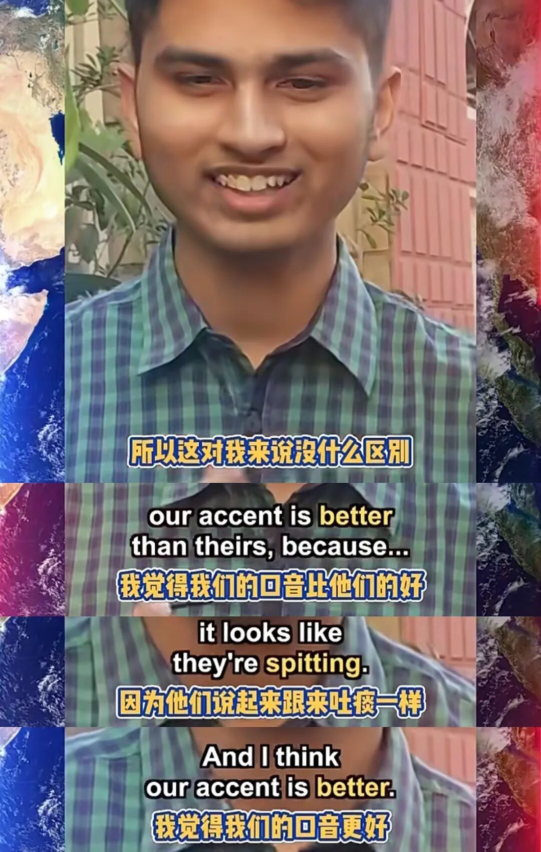 笑炸！印度人嘲笑中国人英语差、美国人英语不正宗？表示：都应该学习我们的英语（组图） - 6