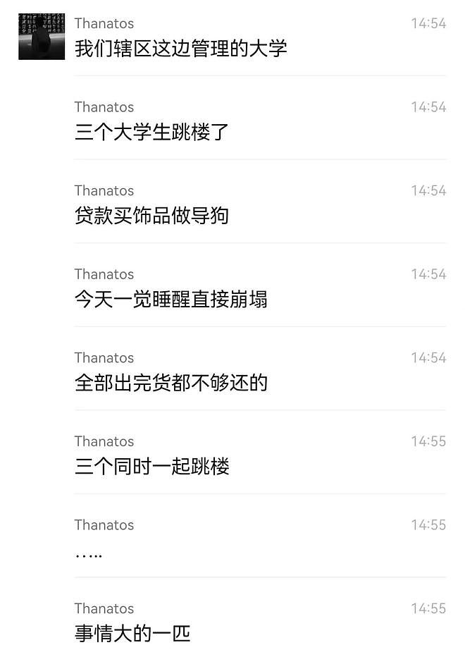 唏嘘！3名理工男大学生贷款几十万囤游戏饰品，CS2市场崩盘一起跳楼自杀（组图） - 6