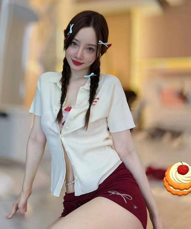 身材真好！42岁李小璐近照曝光，脸上无皱纹全身零赘肉，像小姑娘（组图） - 8