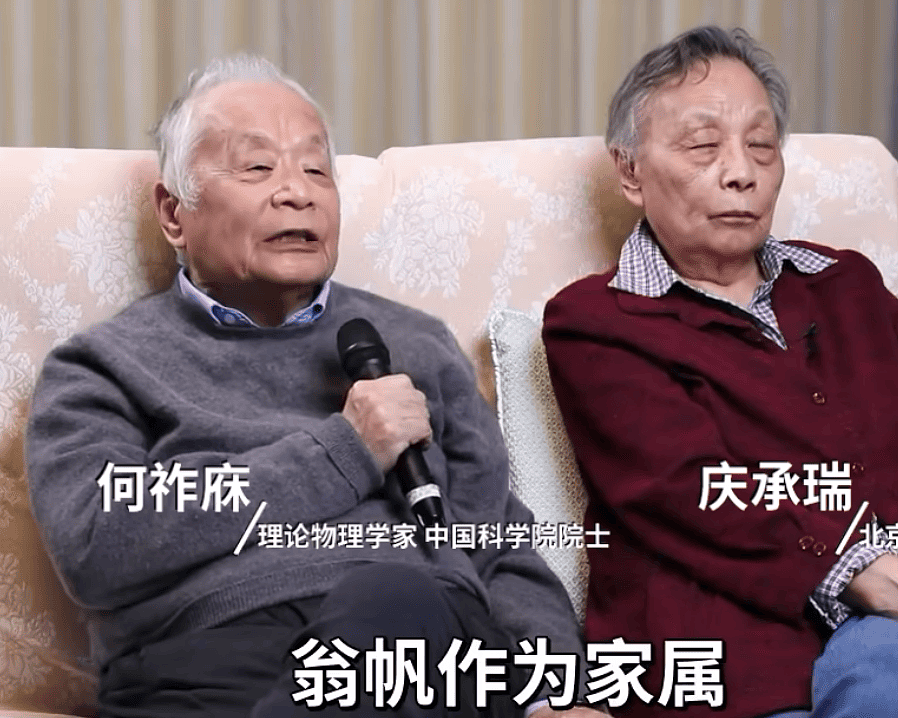 何院士爆料，杨振宁之前两次病危都是翁帆及时处理（组图） - 2