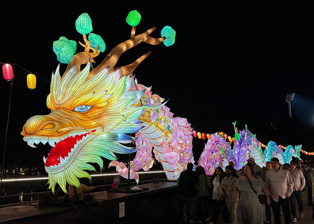 香港飞龙彩灯闪耀阿德莱德澳亚艺术节(组图) - 1