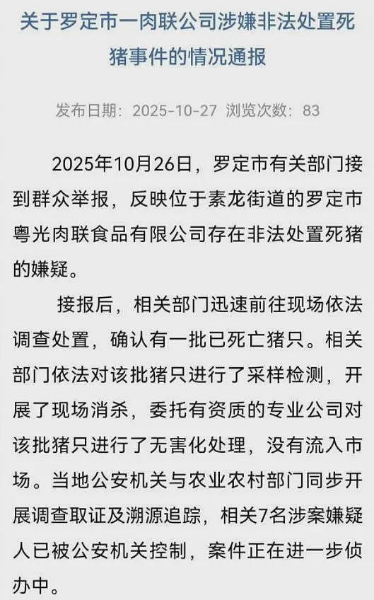 肉联厂门前现大量死猪，如何让人相信没有流入市场（组图） - 2