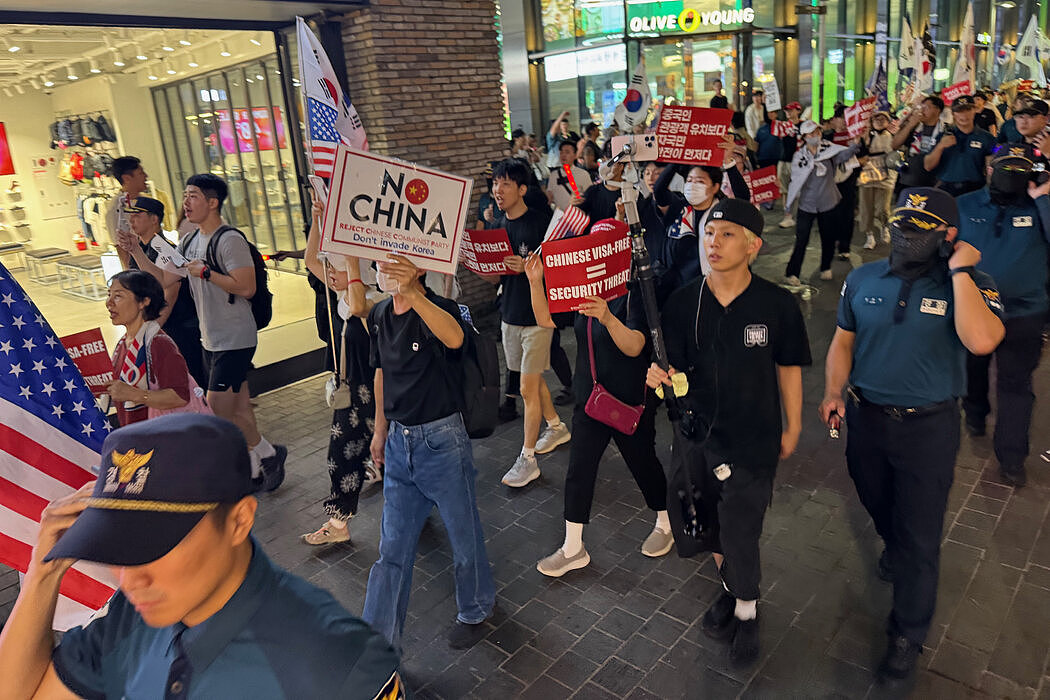 纽时：习近平访问在即，韩国试图平息反中抗议（图） - 1