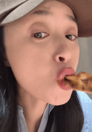 蒋欣被经纪人管控了，一日三餐不能吃肉只吃绿菜，表情痛苦太好笑（组图） - 8