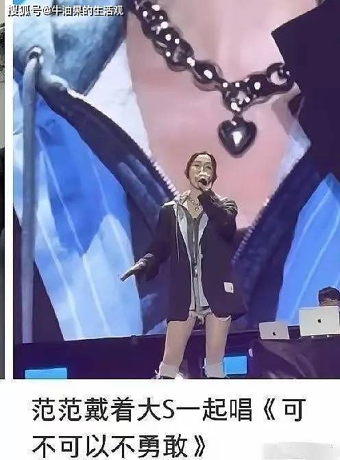 大S骨灰做成了7条项链，范玮琪疑似戴了一条（组图） - 1