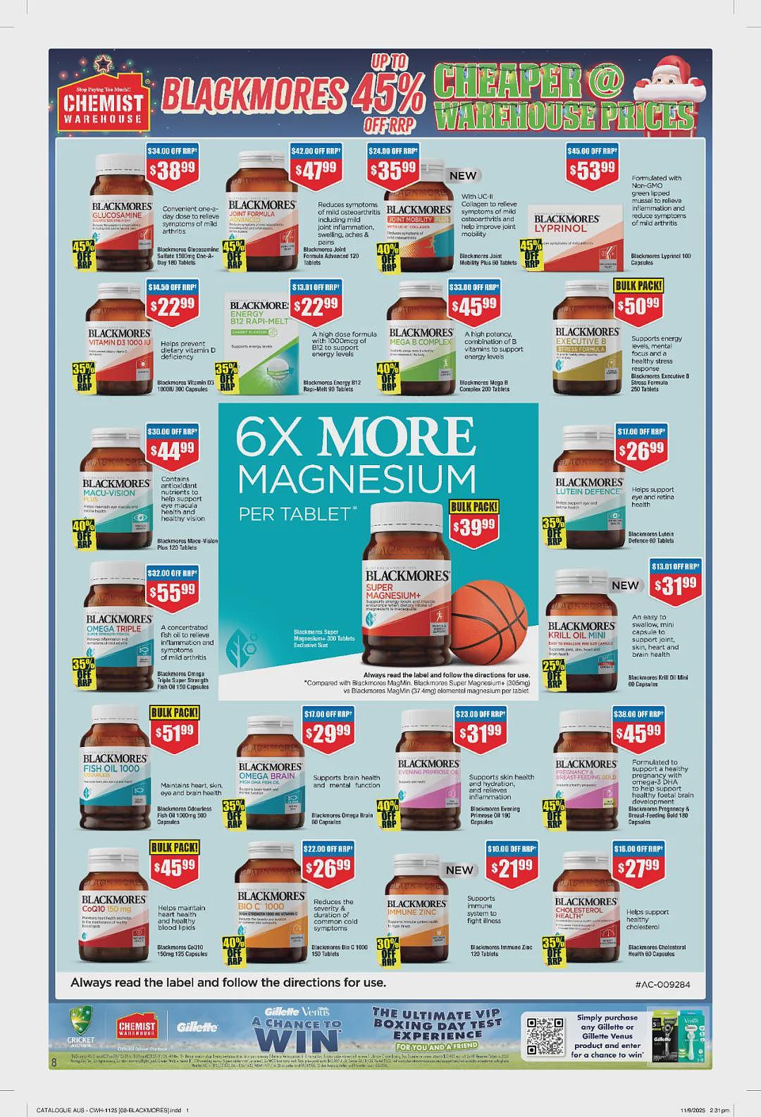 又逢大量半价!【Chemist Warehouse】药店 10月30日至11月12日优惠目录(组图) - 8