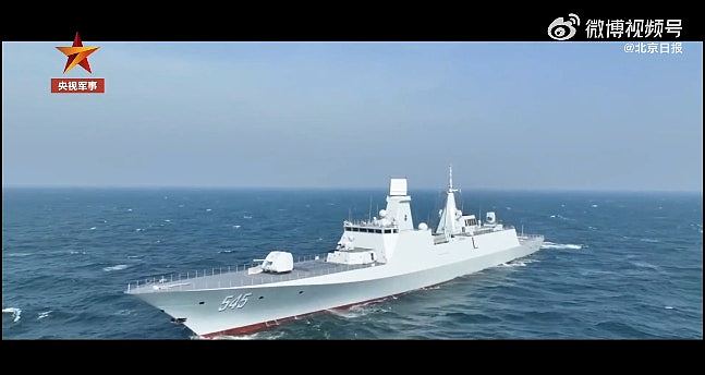 解放军新一代“带刀护卫”漯河舰，黄海实战训练画面曝光（组图） - 5