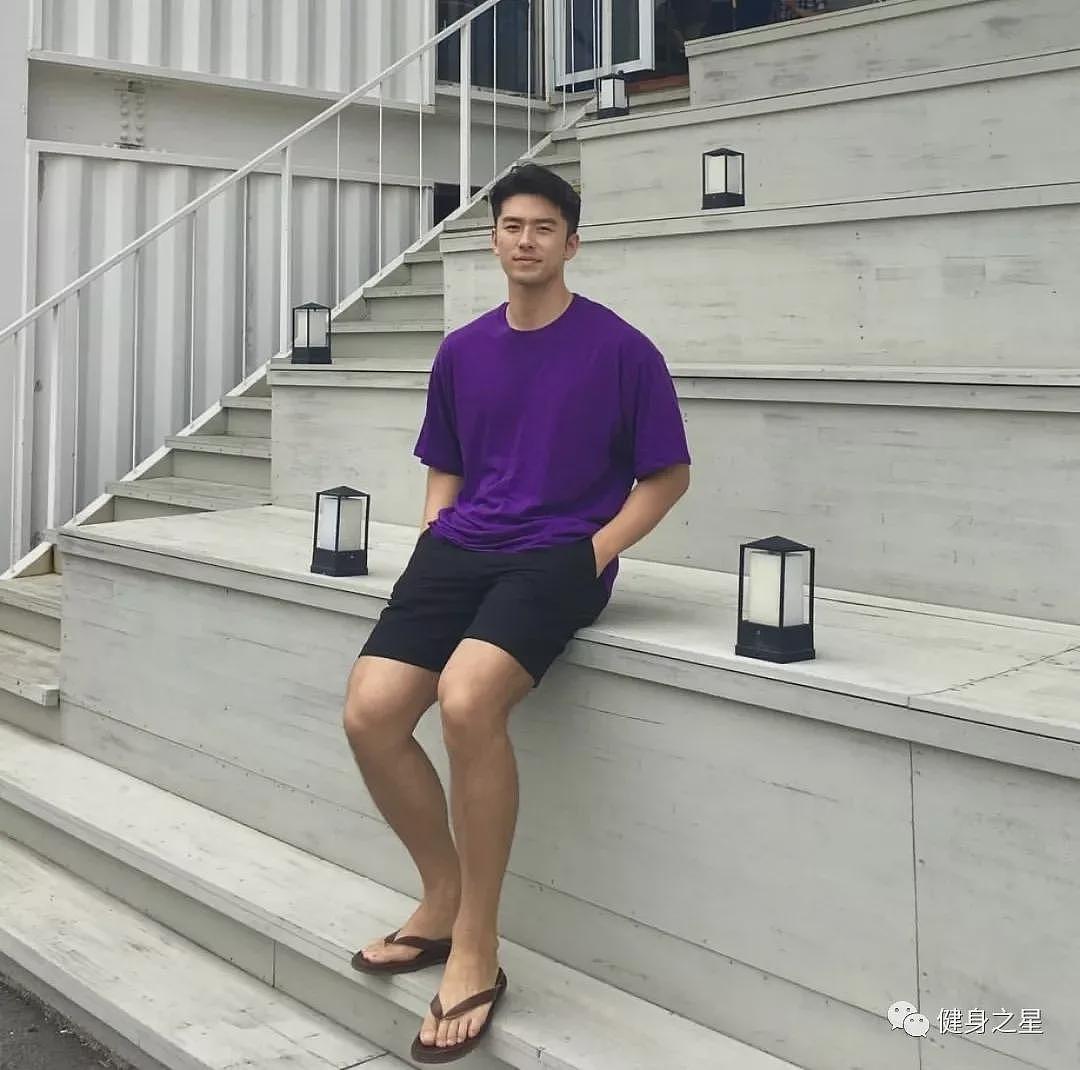 【帅哥】男生健身能帅到什么程度？倒三角身材公狗腰，我爱了（组图） - 5