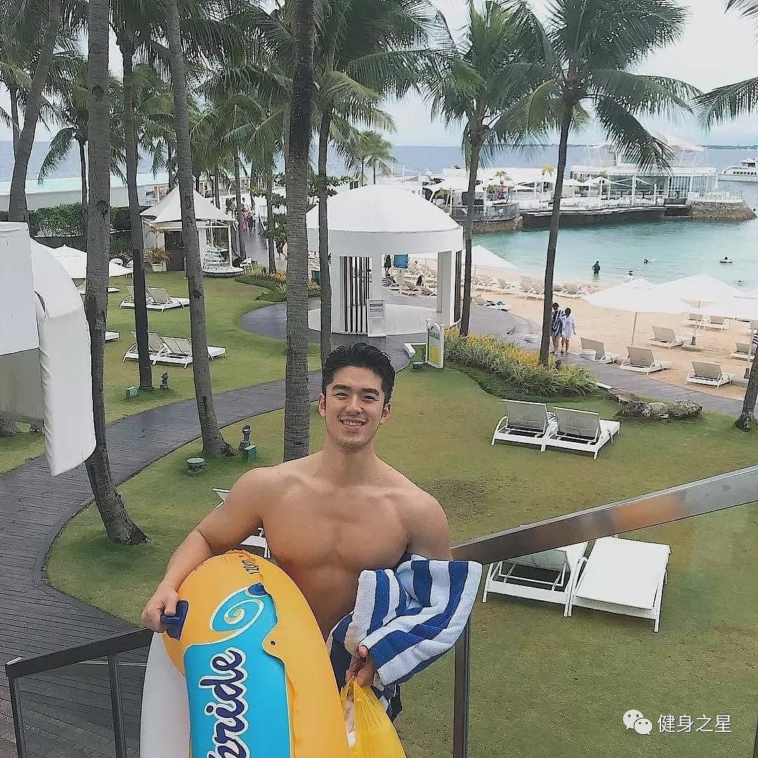 【帅哥】男生健身能帅到什么程度？倒三角身材公狗腰，我爱了（组图） - 7