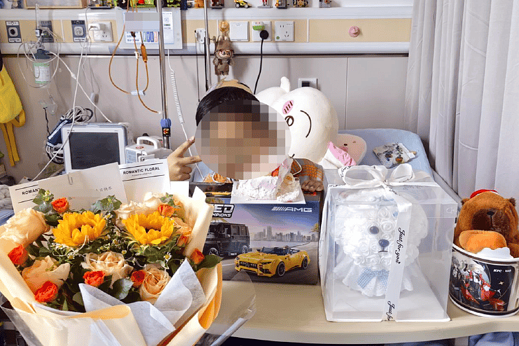玩耍被撞后10岁男孩被诊断有肿瘤，多器官切除（组图） - 3
