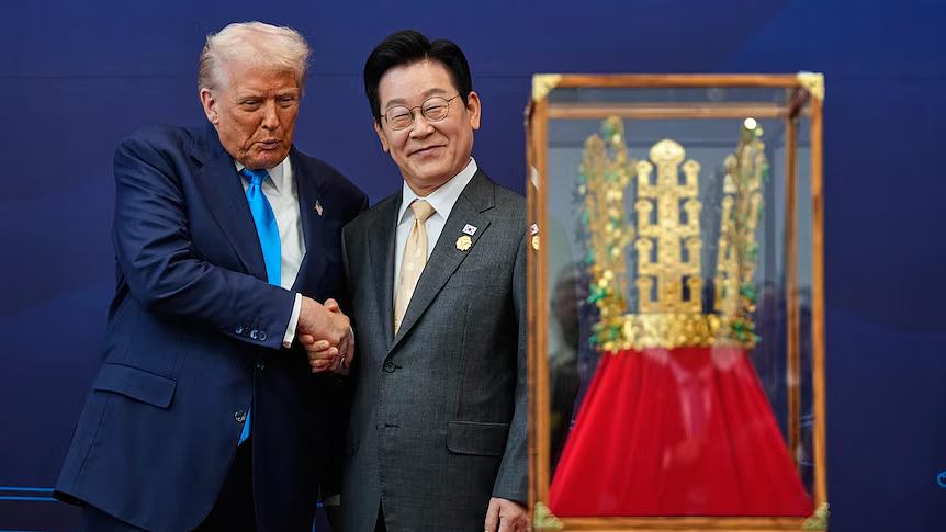 特朗普亚洲外交秀：马来西亚送“和平奖”、日本费尽心思、韩国俯首称臣（组图） - 6