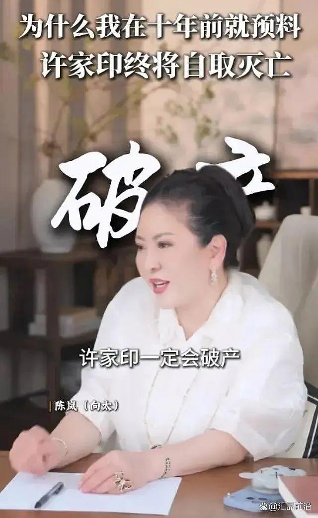 向太谈许家印:牌局用麻袋装现金,输掉上千万,迟早要破产(组图) - 1