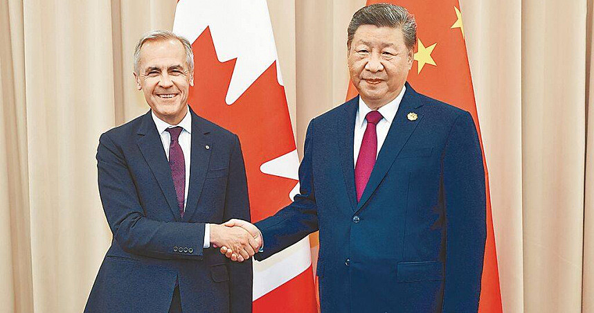 习近平与卡尼8年来首次正式会谈,中加关系现回暖迹象(图) - 1