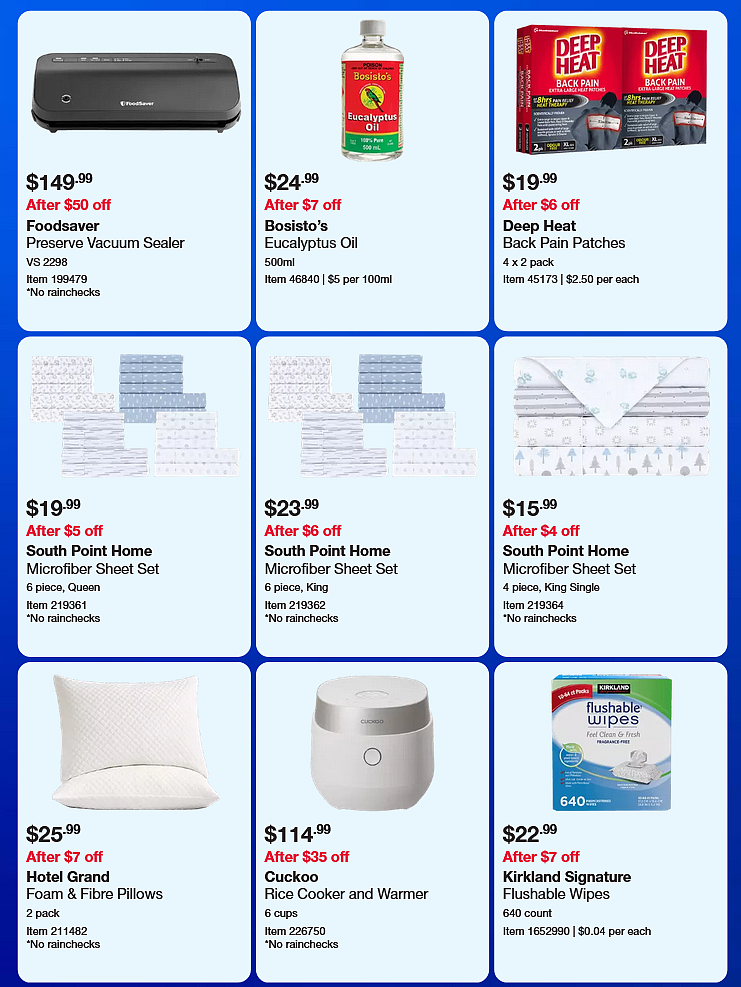 【Costco】春季特卖优惠目录放出(组图) - 6