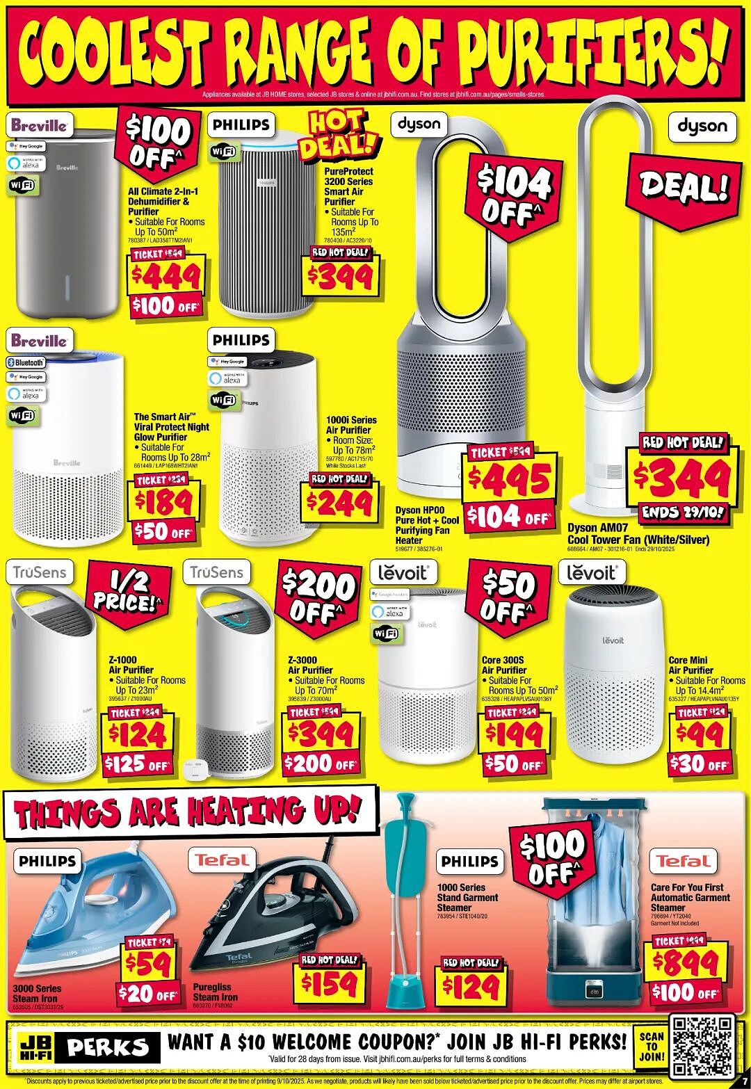 本周必Buy | JB Hi-Fi折扣 | Tefal 空气炸锅立省$250,戴森吹风机立省$101(组图) - 7