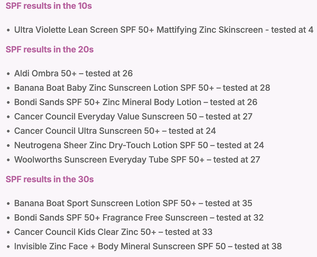 震惊全澳！澳洲知名防晒品牌暴雷，有人用后罹患皮肤癌！宣称SPF 50，实际只有4！21款防晒霜被紧急召回停售，超市药房都有卖 - 9