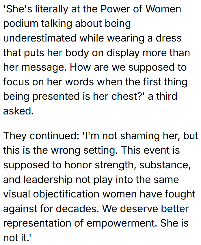 美顶流性感女神全透明装引争议！演讲大谈女性力量，网友：你就胡扯吧（组图） - 21