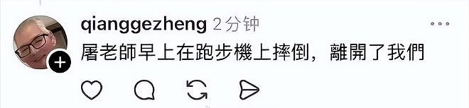 音乐人屠颖突发意外离世!跑步摔倒抢救无效,齐豫紧急取消演唱会(组图) - 4