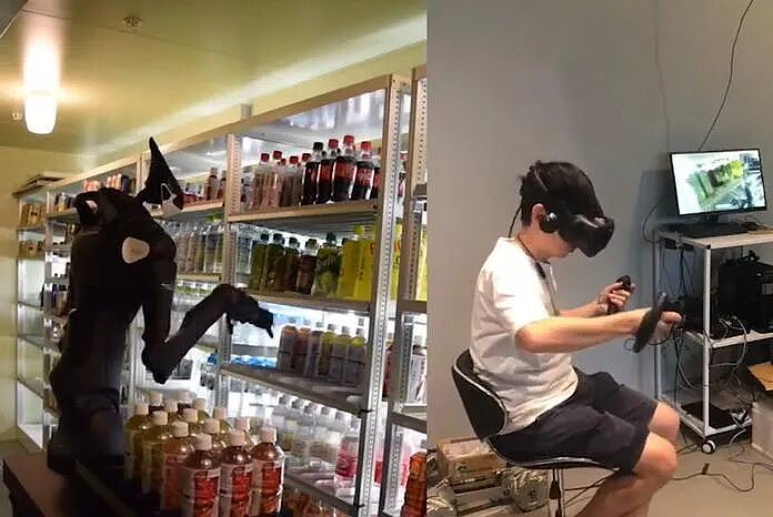 离谱！日本便利店补货机器人，竟然是千里之外的菲律宾员工VR控制！网友：教会徒弟饿死师傅（组图） - 2