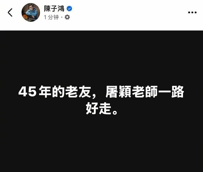 音乐人屠颖突发意外离世!跑步摔倒抢救无效,齐豫紧急取消演唱会(组图) - 3