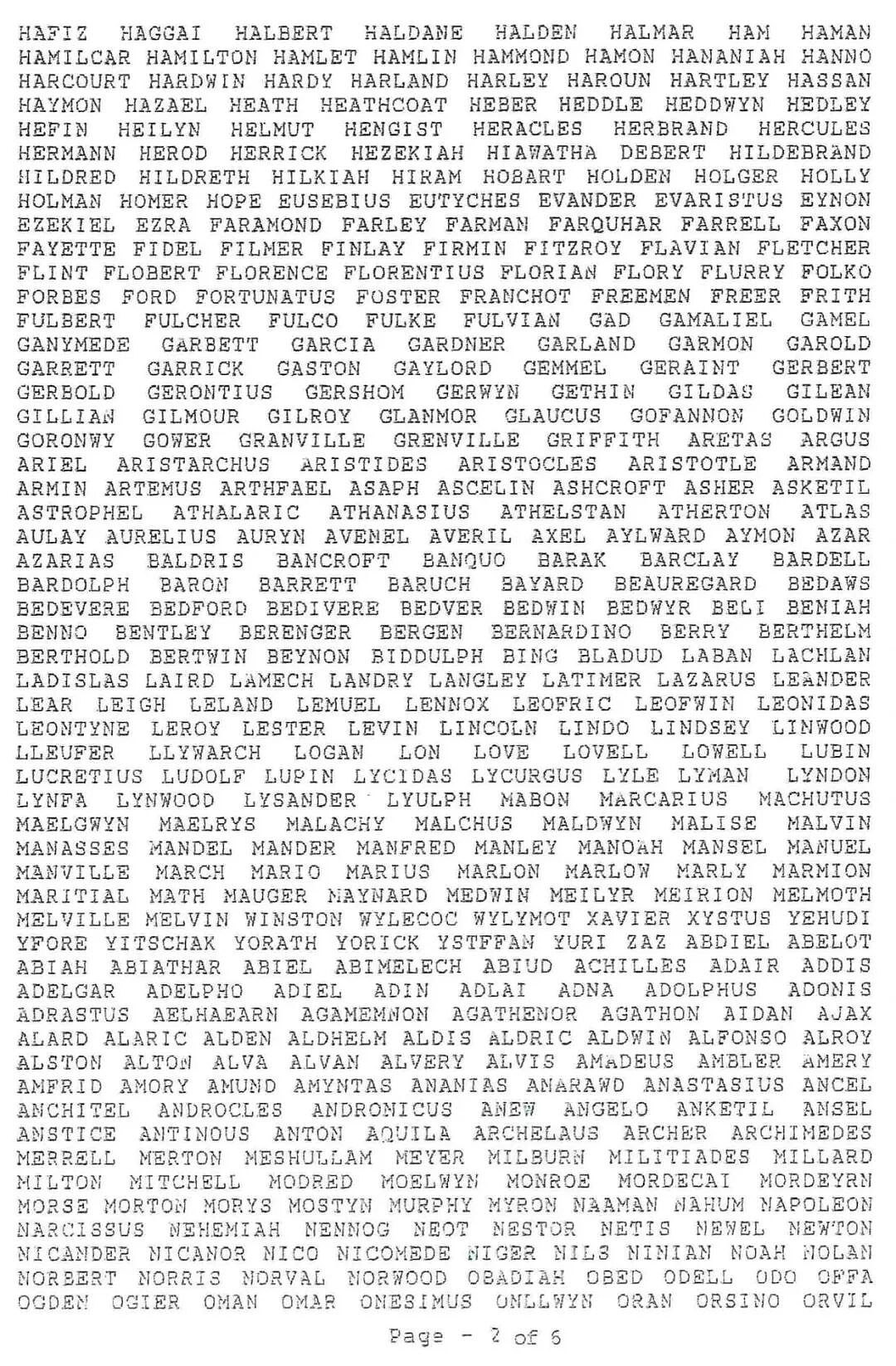 世界纪录最长名字！33年无人能破，2310个中间名，新西兰男子因名字太长上法庭，婚礼上主持人名字念了20分钟（组图） - 5