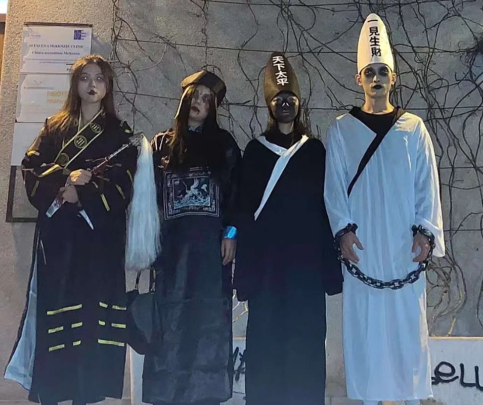 这个万圣节,中国留学生给老外们整了一波“文化暴力输出”(组图) - 12