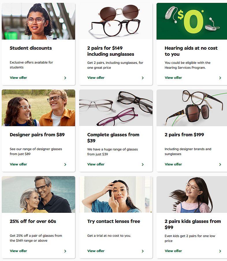 黑五活动开始！【Specsavers】镜片半价（组图） - 2