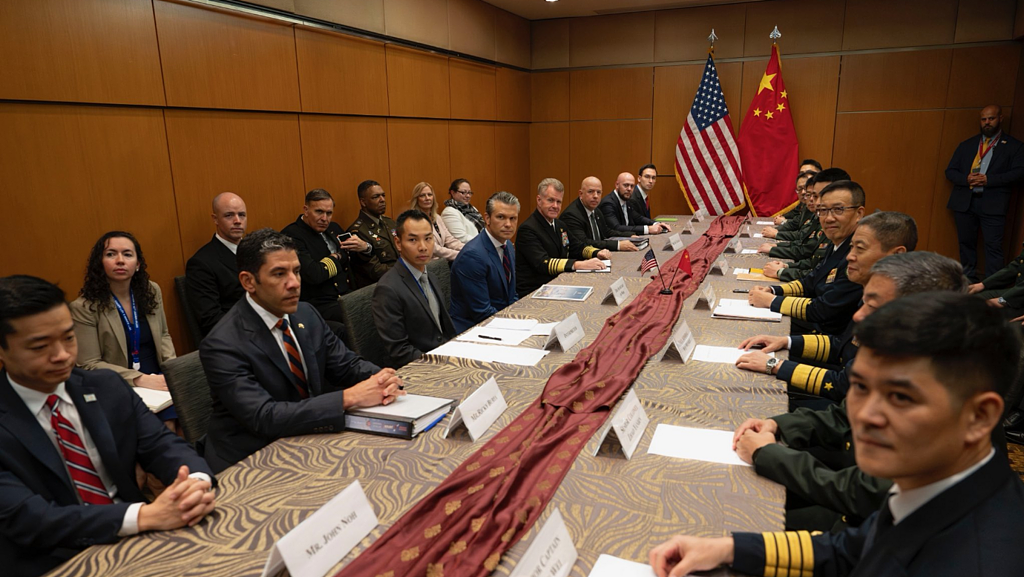特习会后，华盛顿寻求重启与中国军事沟通渠道（组图） - 1