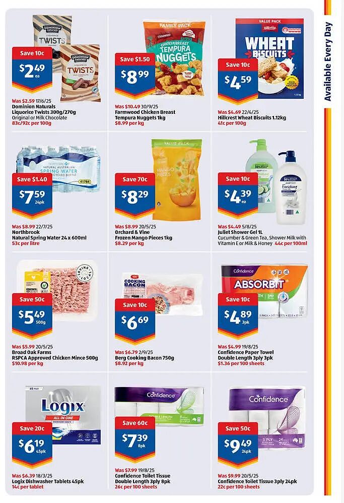 本周最新!澳洲各大超商特价商品一网打尽,大批好物骨折破半价!Woolworths、Coles、Aldi、UMall…(组图) - 119