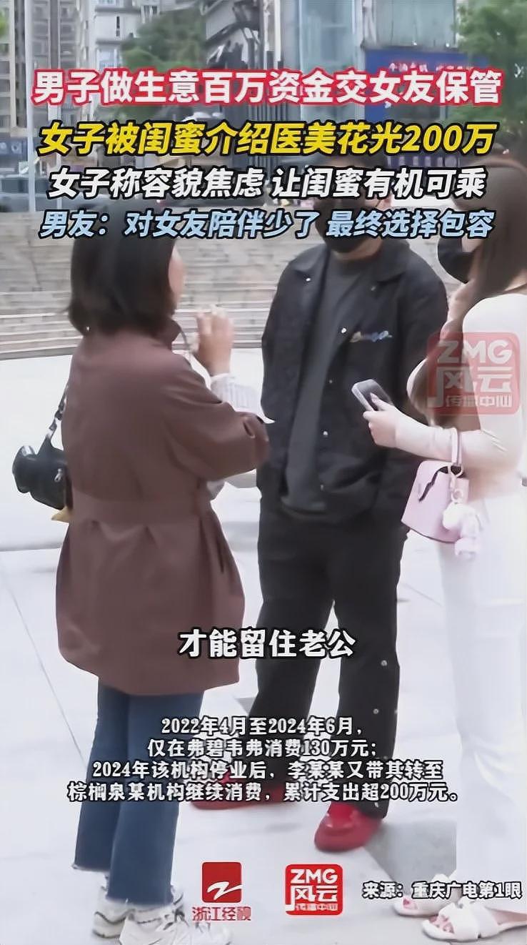 崩溃！男子将上百万资金交女友保管，结果女友花了200多万在脸上（组图） - 4