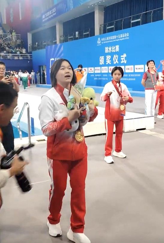 全红婵伤愈后全运会首秀夺冠！微博发文：“我真棒”（组图） - 7