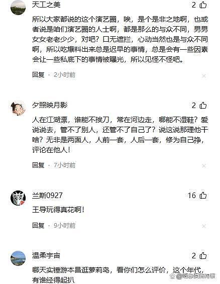 震惊！秦雯录音门再掀波澜，王家卫评论区引发热议（组图） - 13